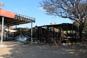 After the fire.